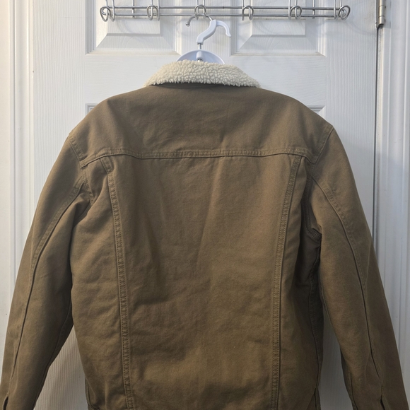 Levi's Tan Sherpa Collar Jacket - Picture 2 of 7